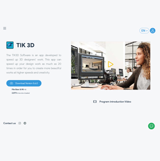 وبسایت فروشگاهی Tik3d